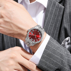 Sunray Dial 40 mm Round Bracelet Watch - Perimade & Co.