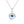 Swirl Orbital Kinetic Crystal Pendant Necklace - Perimade & Co.