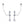 Teardrop Double Piercing Chain Drop Earrings - Perimade & Co.