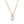 Teardrop Moissanite Pave Bail Charm Necklace - Perimade & Co.