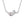 Teardrop Moissanite Swirl Bar Charm Necklace - Perimade & Co.
