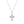 Textured Filigree CZ Cross Pendant Necklace - Perimade & Co.