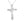 Three Stone Curved Cross Charm Necklace - Perimade & Co.