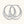 Three - Stone Moissanite Hoop Earrings - Perimade & Co.