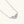 Three - Stone Moissanite Pendant Necklace - Perimade & Co.