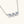 Three - Stone Moissanite Pendant Necklace - Perimade & Co.