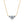 Three - Stone Moissanite Pendant Necklace - Perimade & Co.