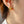 Tiny Cabochon Peridot Huggie Hoop Earrings - Perimade & Co.