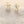 Tiny Flower White Enamel Petal Stud Earrings - Perimade & Co.
