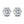 Tiny Heart Snowflake Moissanite Stud Earrings - Perimade & Co.