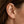 Tiny Hollow Flower CZ Cartilage Stud Earrings - Perimade & Co.