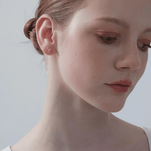 Tiny Knot Ball Screw Back Stud Earrings - Perimade & Co.
