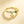 Tiny Moon Dangle Charm CZ Stack Band Ring - Perimade & Co.