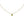 Tiny Olive Green Trillion CZ Pendant Necklace - Perimade & Co.