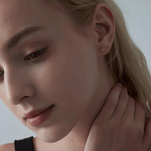 Tiny Rose Flower Cartilage Stud Earrings - Perimade & Co.