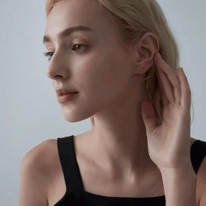 Tiny Rose Flower Cartilage Stud Earrings - Perimade & Co.