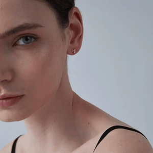 Tiny Small Bow Tie Bowknot Stud Earrings - Perimade & Co.