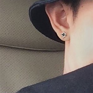 Tiny Small Eight Awn Star Stud Earrings - Perimade & Co.