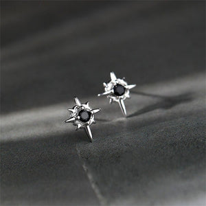Tiny Small Eight Awn Star Stud Earrings - Perimade & Co.