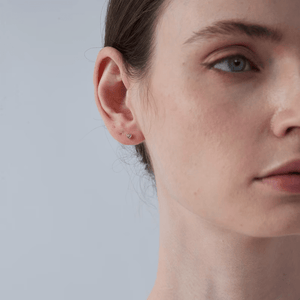 Tiny Small Heart Cartilage Stud Earrings - Perimade & Co.