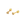 Pair of gold heart-shaped earrings on a white background