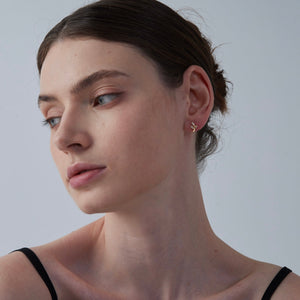 Tiny Small Olive Leaf Cartilage Stud Earrings - Perimade & Co.