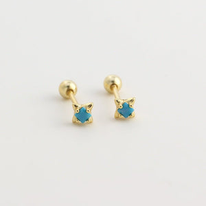 Tiny Star Cartilage Screw Back Stud Earrings - Perimade & Co.