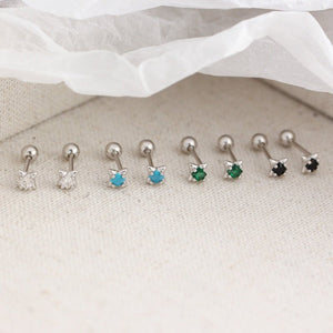 Tiny Star Cartilage Screw Back Stud Earrings - Perimade & Co.