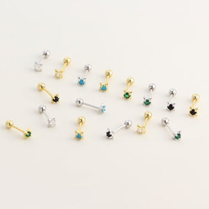 Tiny Star Cartilage Screw Back Stud Earrings - Perimade & Co.