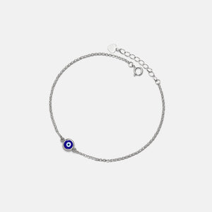 Turkish Evil Eye Blue Nazar Charm Anklet - Perimade & Co.