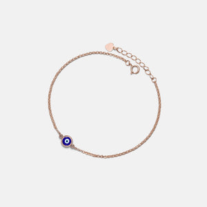 Turkish Evil Eye Blue Nazar Charm Anklet - Perimade & Co.