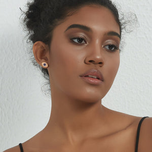 Turkish Evil Eye Statement Stud Earrings - Perimade & Co.