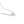 Silver necklace with a heart-shaped pendant on a white background