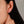 Twisted Horseshoe Teardrop CZ Stud Earrings - Perimade & Co.