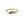 Two-Tone Double Shape CZ Wave Band Ring - Perimade & Co.