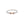 Two Tone Infinity Pink CZ Promise Band Ring - Perimade & Co.