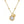 Two-Tone Medallion Coin Star Charm Necklace - Perimade & Co.