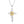 Two - Tone Sunflower Cross Pendant Necklace - Perimade & Co.