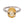 Vintage Oval-Cut Citrine Adjustable Open Ring - Perimade & Co.
