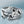 Vintage Oxidized Sleeping Cat Open Ring - Perimade & Co.