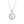 Vintage Pearl Swirl Halo Pendant Necklace - Perimade & Co.
