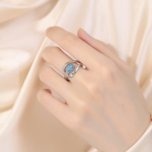 Vintage Teardrop Boho Turquoise Ring - Perimade & Co.