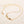 Wave Ribbon Pearl Horizontal Charm Necklace - Perimade & Co.