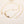 Wave Ribbon Pearl Horizontal Charm Necklace - Perimade & Co.