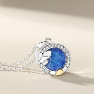 Whale Butterfly Matching Couple Necklace - Perimade & Co.