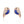 Whimsical Bluebird Enamel Stud Earrings - Perimade & Co.