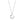 White Rose Flower Leaf Pendant Necklace - Perimade & Co.