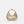 Woven Metal Handle Crescent Hobo HandBag - Perimade & Co.