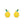 Yellow Enamel Lemon Green CZ Stud Earrings - Perimade & Co.