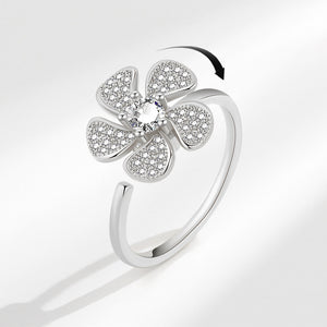 Blumen-Windmühlen-Angst-Fidget-Spinner-Ring